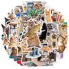 103065Pcs Funny Cute Cat Meme Stickers Kid Toy Scrapbook Notebook Motorcycle Laptop Car Phone Guitar Waterproof Sticker Decals