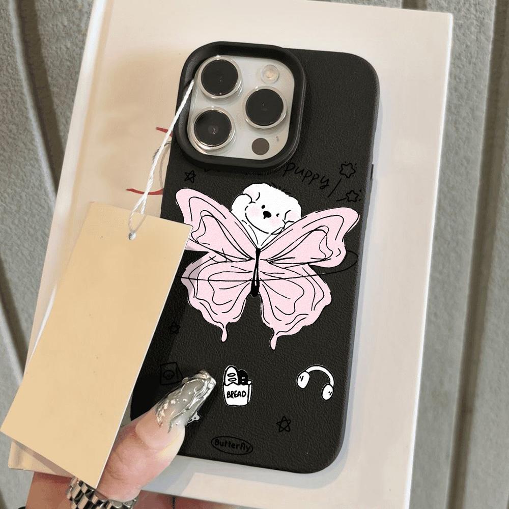 

Чехол для телефона на ощупь для iPhone 11 13 16 Pro Max iPhone XR XS Max 14 15 Pro Max 12 13 Pro Max 16 Plus 13 Pro 14 Pro с рисунком в виде макарон iPhone 11 чёрный