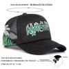 Women Magari Flame Embroidery Baseball Net Caps Spring And Summer Outdoor Use Adjustable Casual Hats Sunscreen Hat For Men And