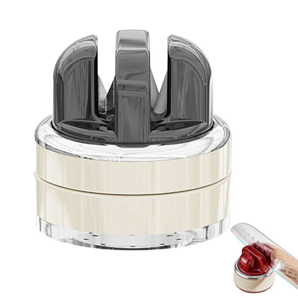 Kitchen Sharpener with Suction base Suction Cup Knife Sharpener Household Cross-Border Small Sharpening Stone Mini Tungsten Stee