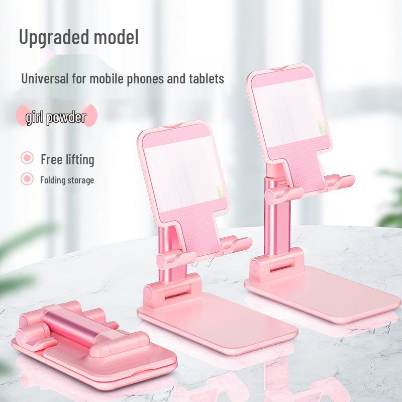 Adjustable Portable Tablet and Phone Stand, Foldable and Multifunctional for Desk Use