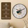 Einzigartige Wanduhr für Wohnzimmer Stilvoll Neueste | Moderne Analoguhr für Schlafzimmer, Küche, Flur, Büro | Moderne Analoge Zeitanzeige Heimdekor