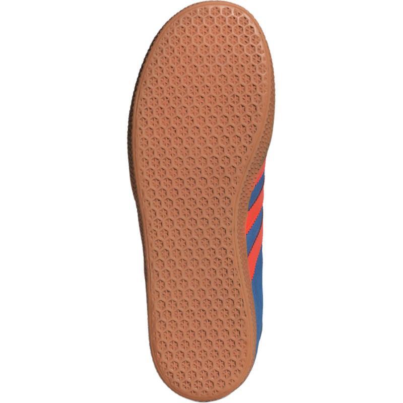 Adidas Originals GAZELLE Low Top Kids' Skateboarding Shoes Blue Orange Black Sneakers JP7124