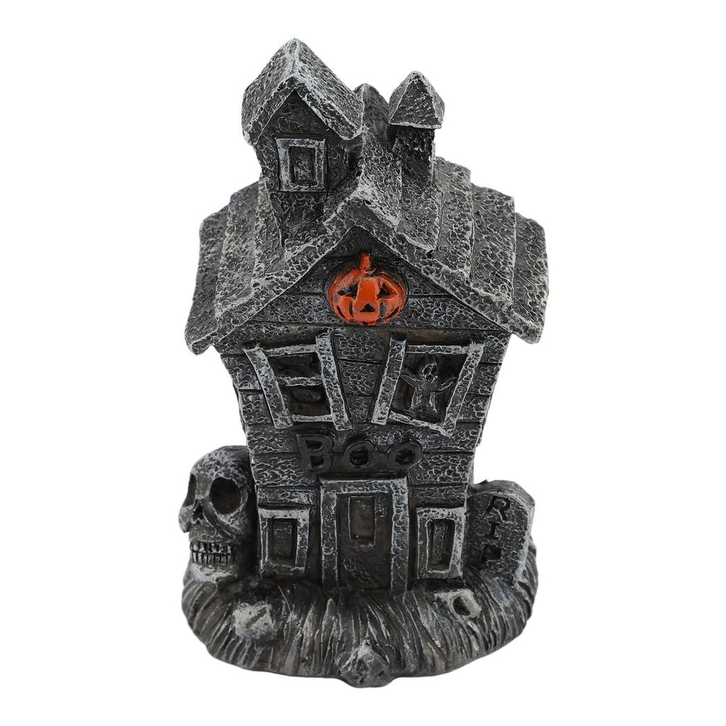 Festival Village Multifunctional Resin Festival Miniature House Decoration for Parties Type 2 14.5x