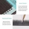 Natural, Beautiful Air-Flat Mink Eyelashes: Soft, Baby-Curved and Straight Grafted Extensions