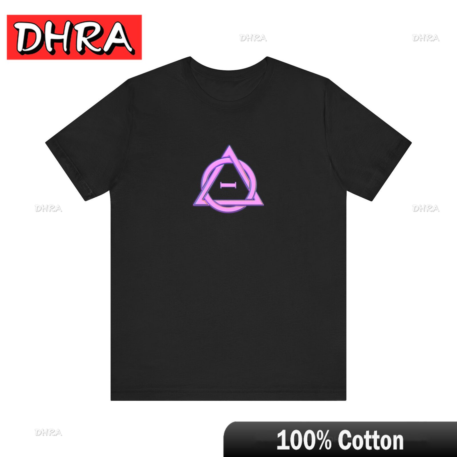 

Pink Therian Symbol Shirt Therian Pride Tee Therian Gear Symbol Simple Chic Tshirts Simple Retro Cool Tops Couples Compression 4XL
