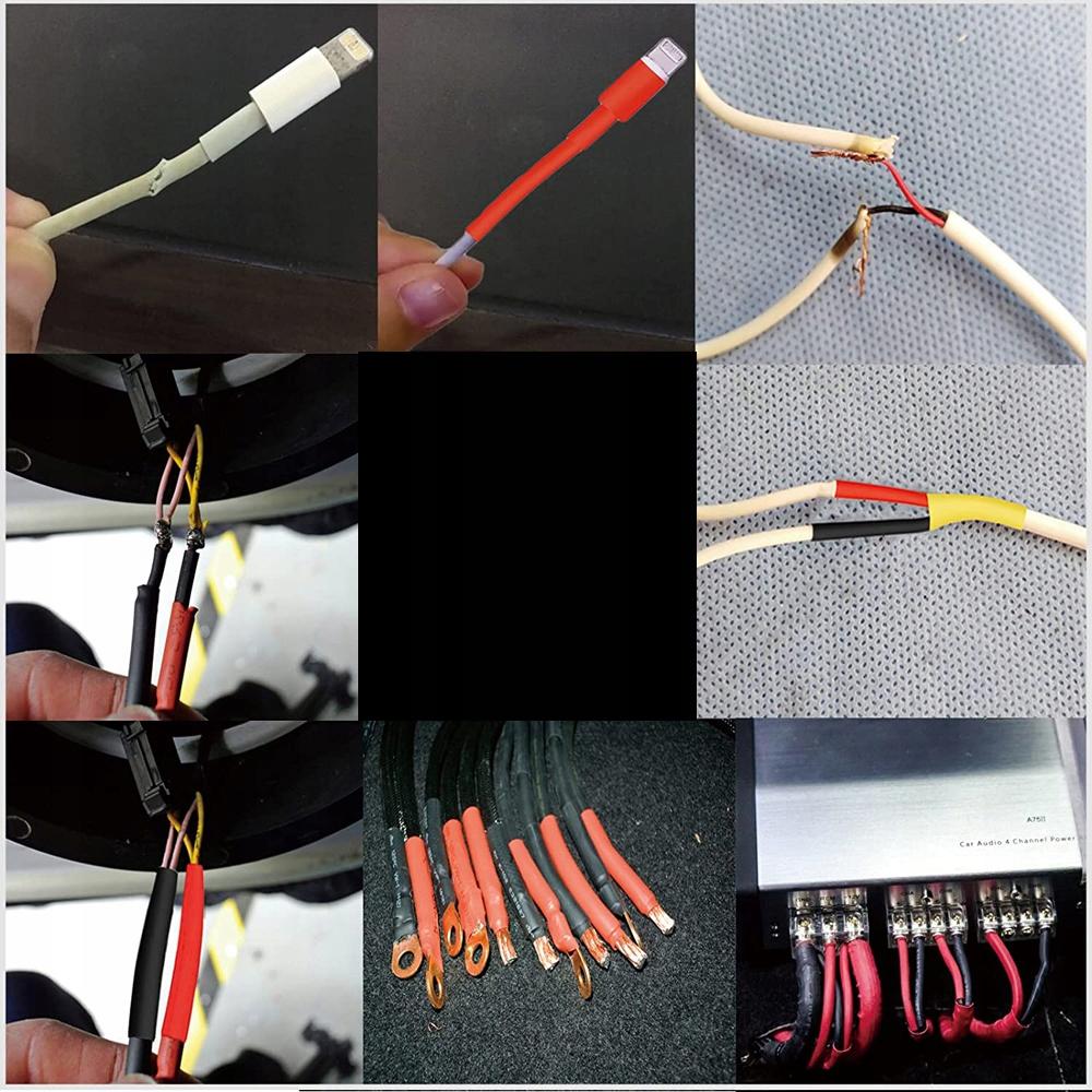 Rosfix Mini Opalarka Hot-air 300W + Zestaw Rurek Termokurczliwych 127szt. – Wysoka Moc 300W | Ergonomiczny Uchwyt | Organizer W Zestawie