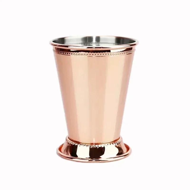 380ml Hrnček Mint Julep Nerezový Hrnček na Koktejly Hrnček na Mixované Nápoje Martini Mojito Nápoj Bar Párty Pivní Hrnčeky Julep Bar Sklenice na Víno pro každodenní použití