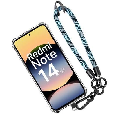 Case for Xiaomi Redmi Note 14 5G (not for 4G) with Removable Wrist Strap - E.F.Connection