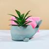 24TE Cup Silicone Mould Whale Flower Pots Molds Handmade Plant Molds Epoxy Resin Molds for Table Decorations