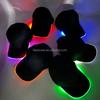 Vlastní bavlněná Snapback Lehká čepice Řidič kamionu Rave LED Baseballová čepice Svítící Glow Čepice Svítící Blikající Osvětlená Čepice Skladem