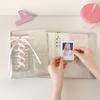 Bow A5/A7 Binder Notebook Cover Korean Style Photocard Cover Loose Leaf Photo Album Cover  Notes