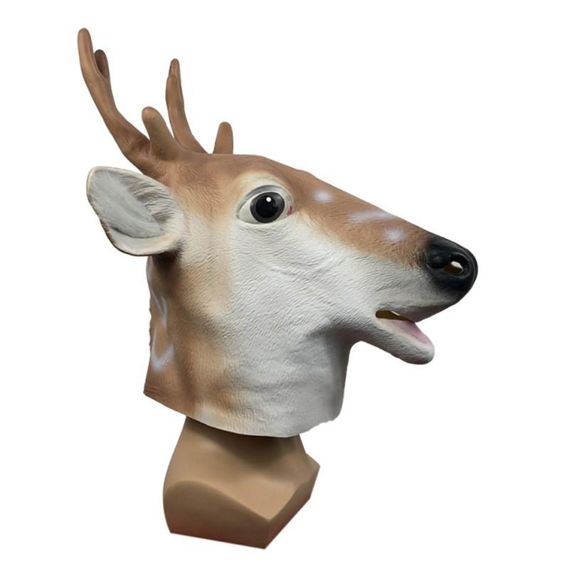 Funny Animals Mask Halloween Cosplay Props Performance Headgear Material Latex