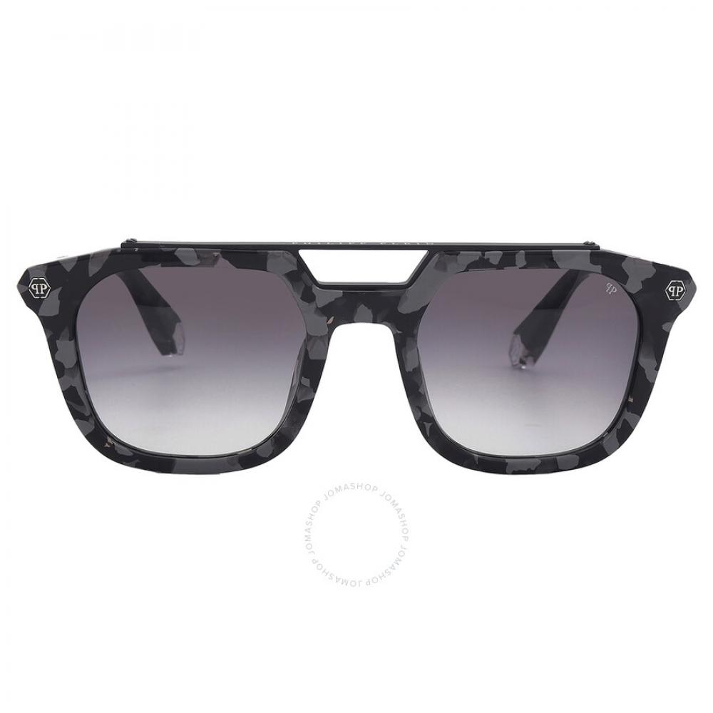 

Philipp Plein Grey Square Men s Sunglasses SPP001M 0721 51