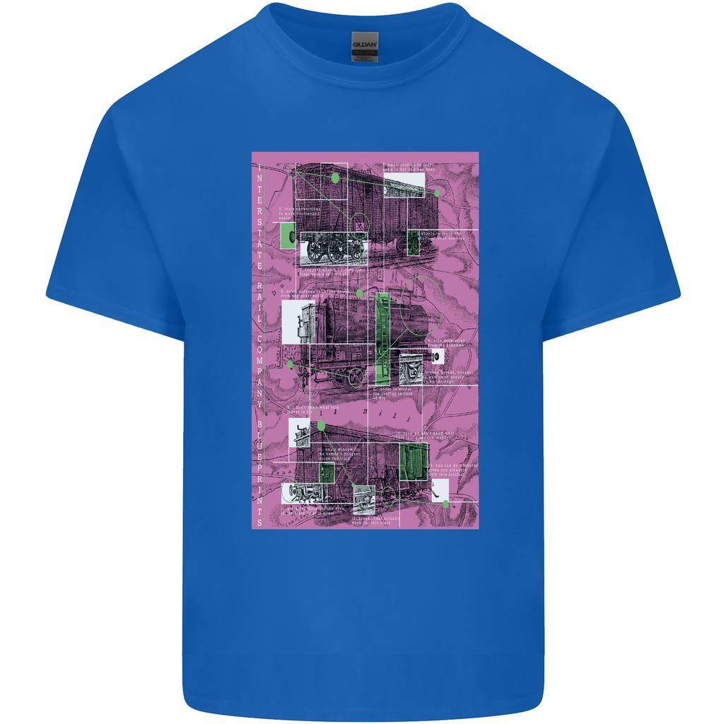 Trains Trainspotting Rail Carriages Unisexs Light Cotton TShirt