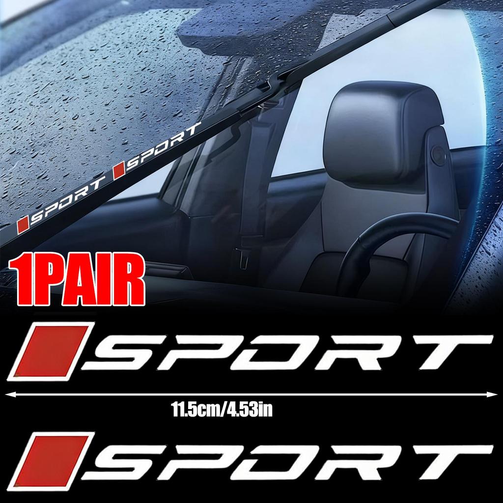 Car Wiper Stickers Sport Styling Sticker Creative Decal Vehicle Window Vinyl Film Racing Exterior Decoration Tuning Accessories