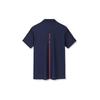 Anta Ice Silk Breathable Short Sleeve Polo Shirt Men Polo Shirts Midnight-Blue 152327108-3