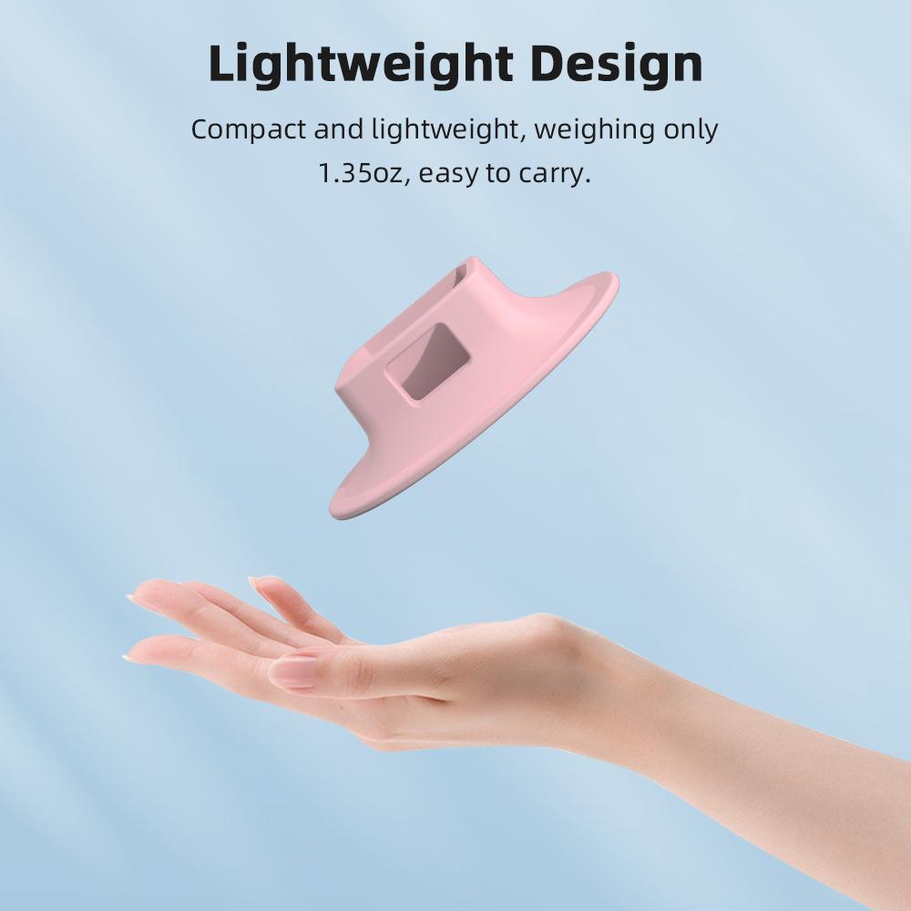 BRDRC For DJI Osmo Pocket 3 Silicone Mount Base Non Slip Desktop Camera Holder