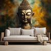 Fototapete Buddha-Statue Abstraktion