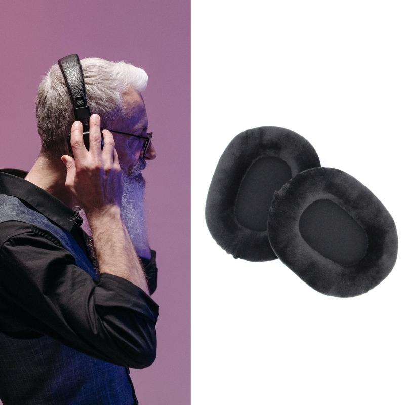 1Pair Ear Pads For ATH M40X /M30x /M20x /MSR7 M50x Headphones Elastic Foam Earpads Ear Pads Sponge Cushion Replacement