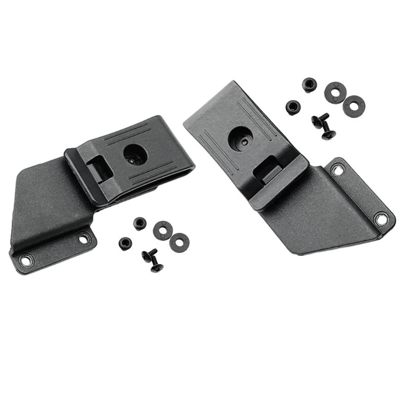 

Rotatable Sheath Waist Clip Scabbard Clip Sheath Accessories Outdoors Carry Sheath Tool with Two Set Screws 1