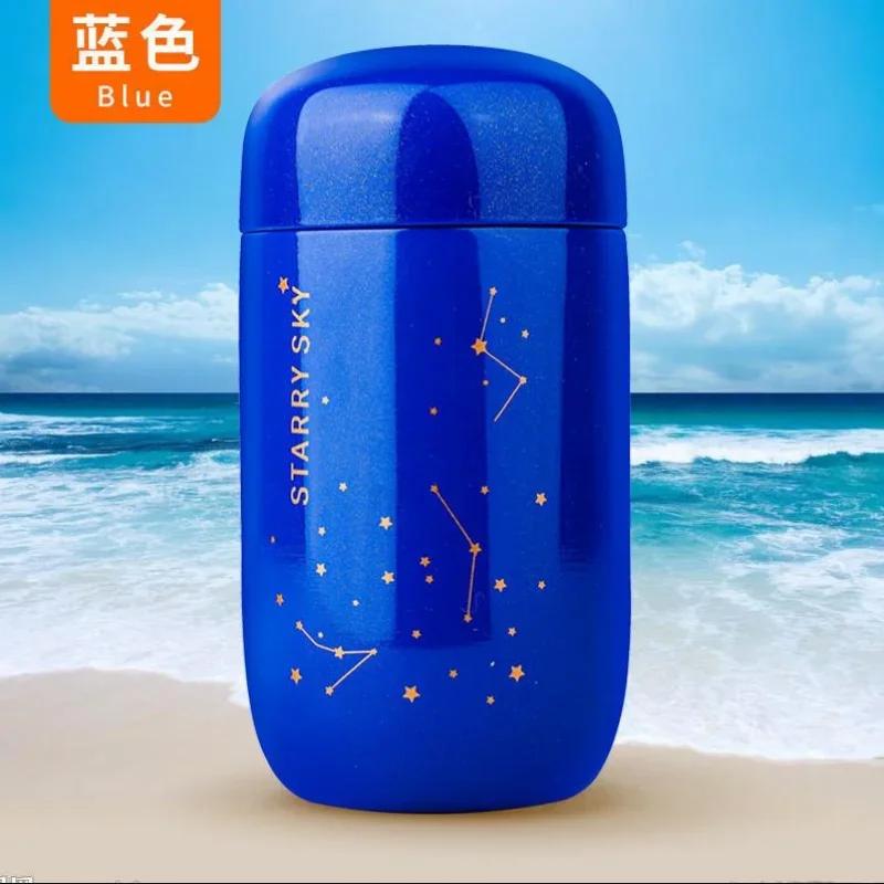 

Coffee Condition Thermos Mini Small Capacity 304 Stainless Steel Thermos Water Bottle Leak Proof Coffee Cup Cute Bottle 200ml сапфіровий