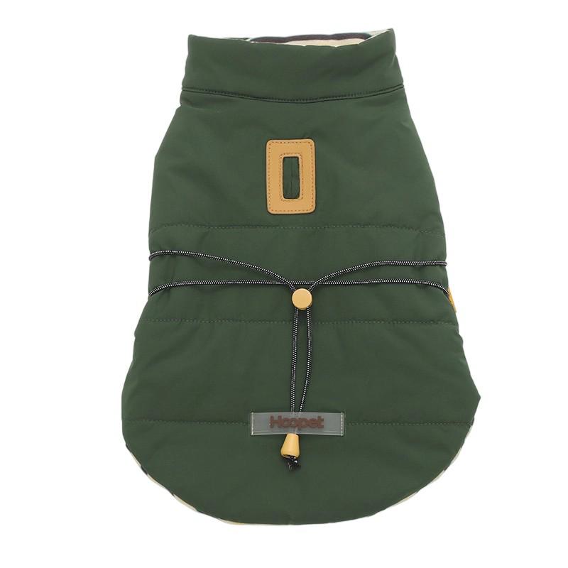 Hoopet Water-Repellent Cotton Vest: Warm Outdoor Jacket for Pets (Autumn/Winter)