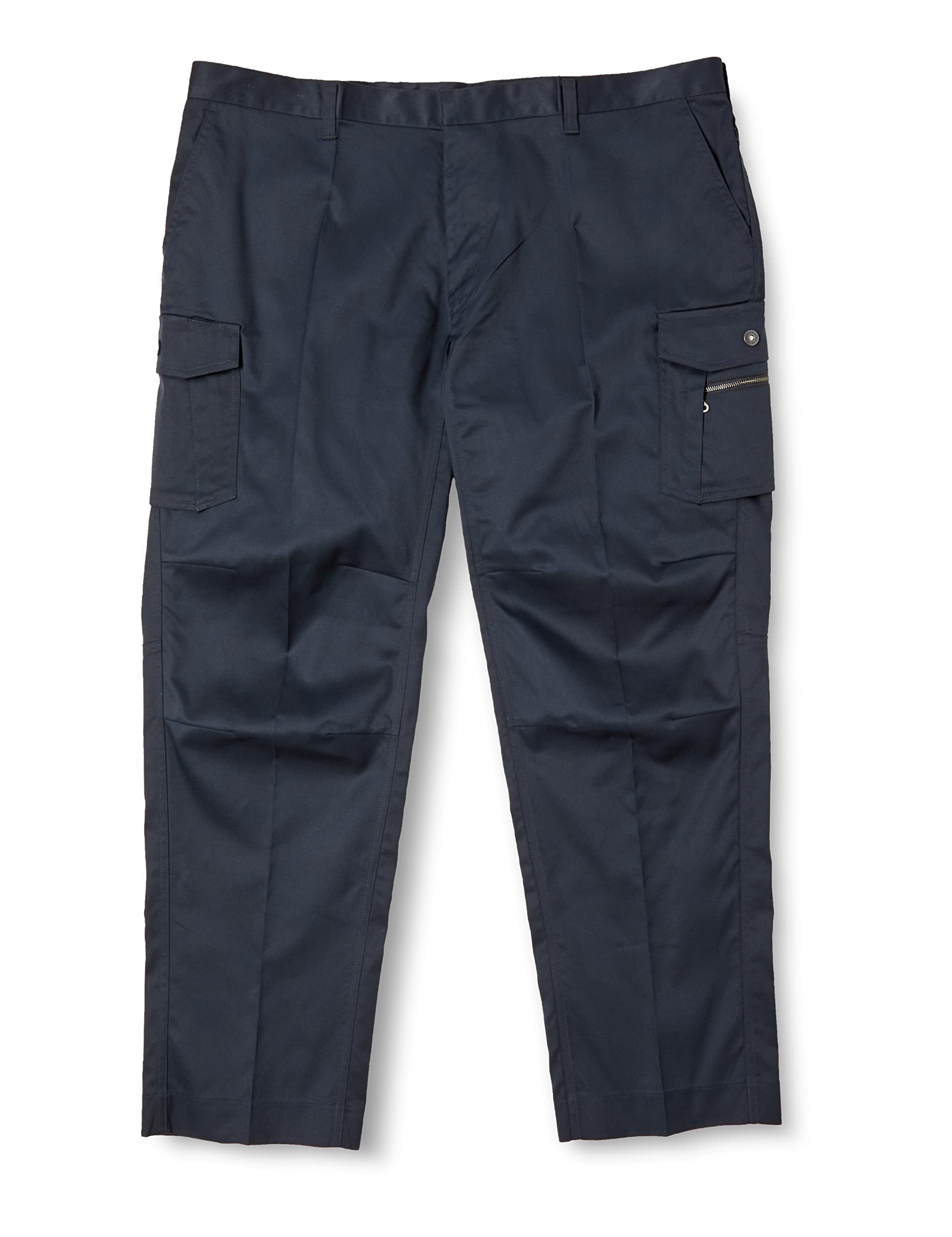 

[CO-COS] AS-1935 No-Tuck Cargo Pants, Navy, Size 88