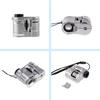 Portable 60X Handheld Magnifying Glass Mini Pocket Microscope Loupe Currency Detector Jeweler Magnifier With LED Light