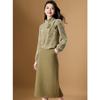 Melanie Elegant Color-Block Two-Piece Set