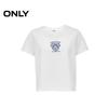 ONLY Women's 2025 Summer Embroidered T-shirt