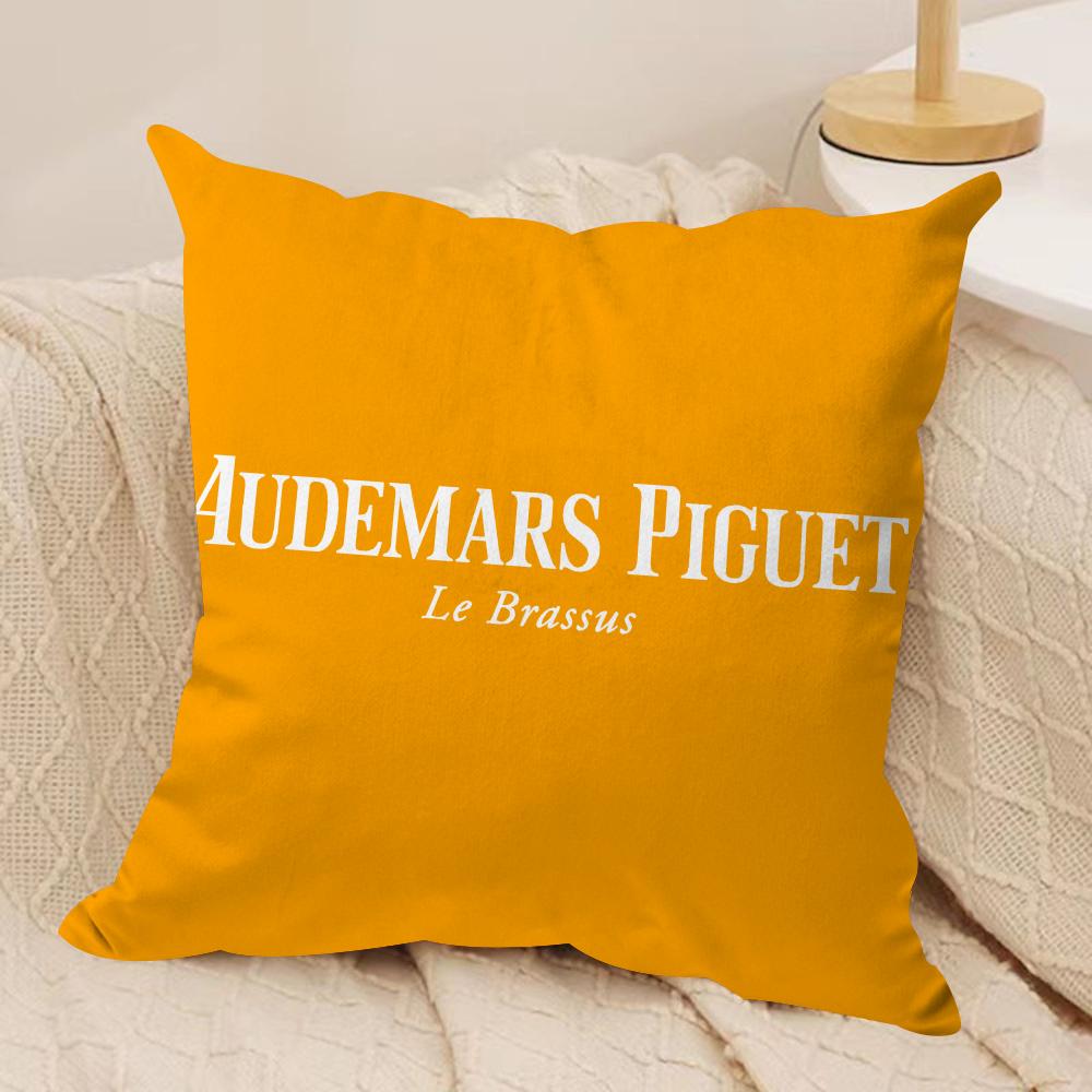 Uhren AAudemarsPPiguet Kissenbezug Seidiger Kurzer Plüsch Doppelseitig Bedruckter Kissenbezug für Sofa Alle Jahreszeiten Heimdekoration Geschenk
