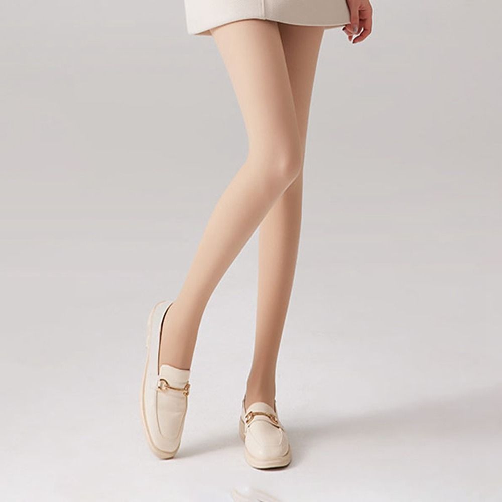 Bottoming Pants Skin Color Thermal Pantyhose Winter Pantyhose Bare Leg Artifact Women Stockings