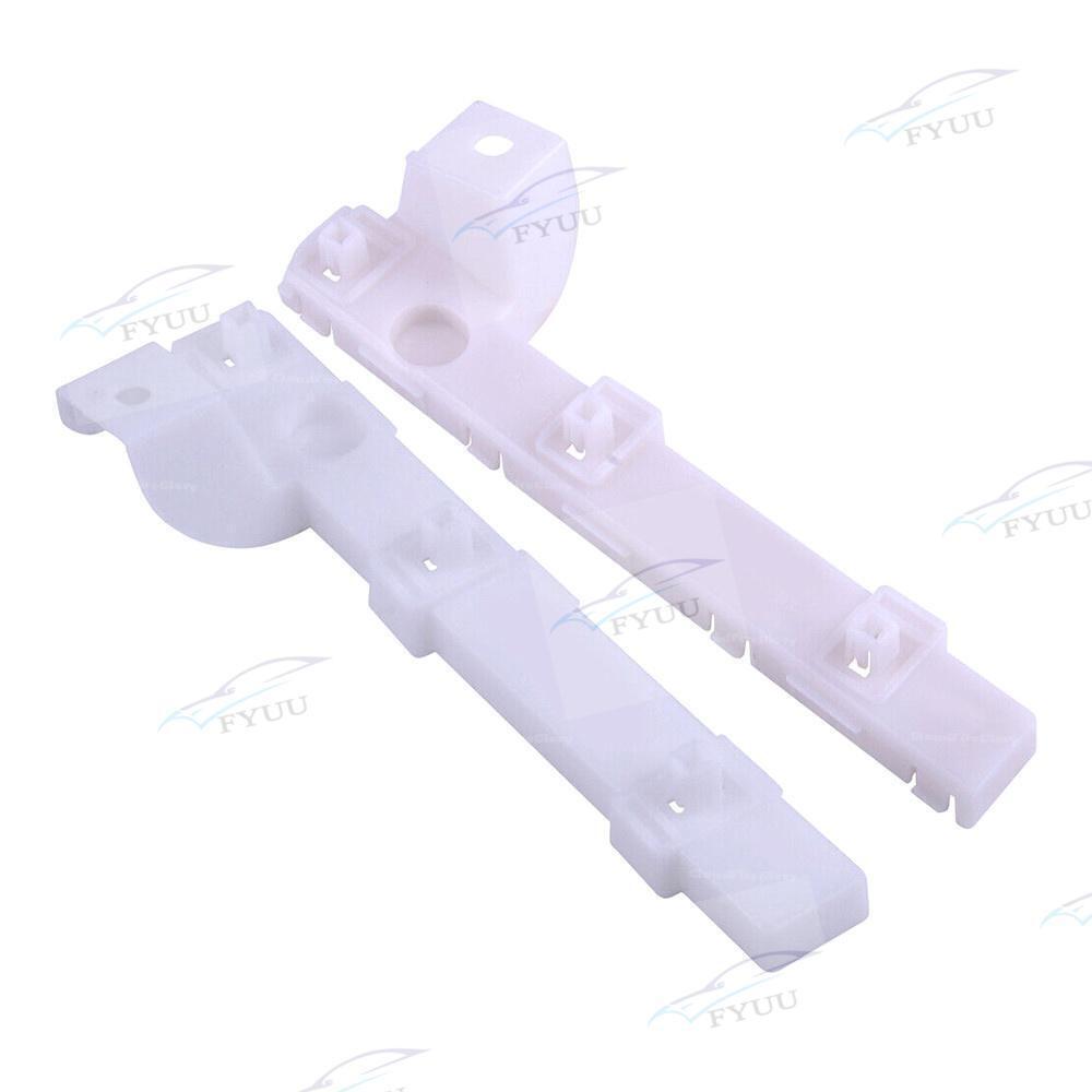 Pair Front Bumper Bracket For 08-17 Mitsubishi Lancer 6400F549 6400F550 6400A404