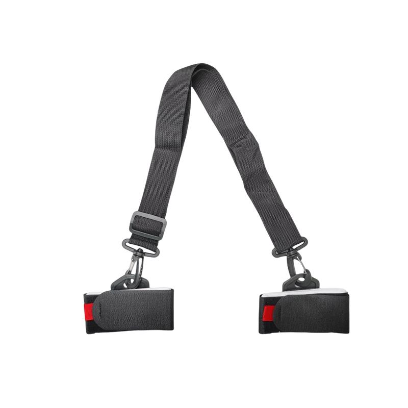 Ski Pole Carrier Strap Ski Shoe Straps Fixing Belt Durable Snowboard Shoulder Strap for Winter Outdoor Sports Ski Accessories