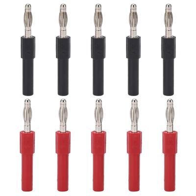5Set J.20012 Bananenstecker 4mm Stecker auf 2mm Buchse Multimeter Bananenstecker Adapter