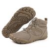 Manufacturer's Water-Repellent Winter Hiking Boots: Velvet-Lined, Thick-Soled, Comfortable, Warm Cotton Snow Shoes.