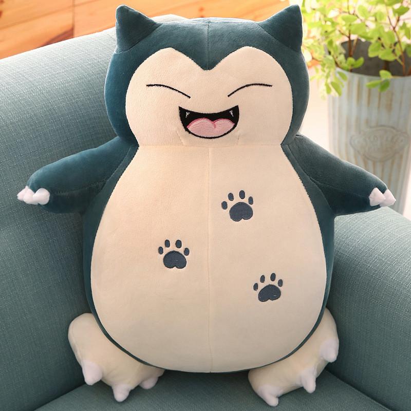 Pokmon Plush Snorlax Toy Cartoon Super Soft Crystal Children Festival Gift Doll