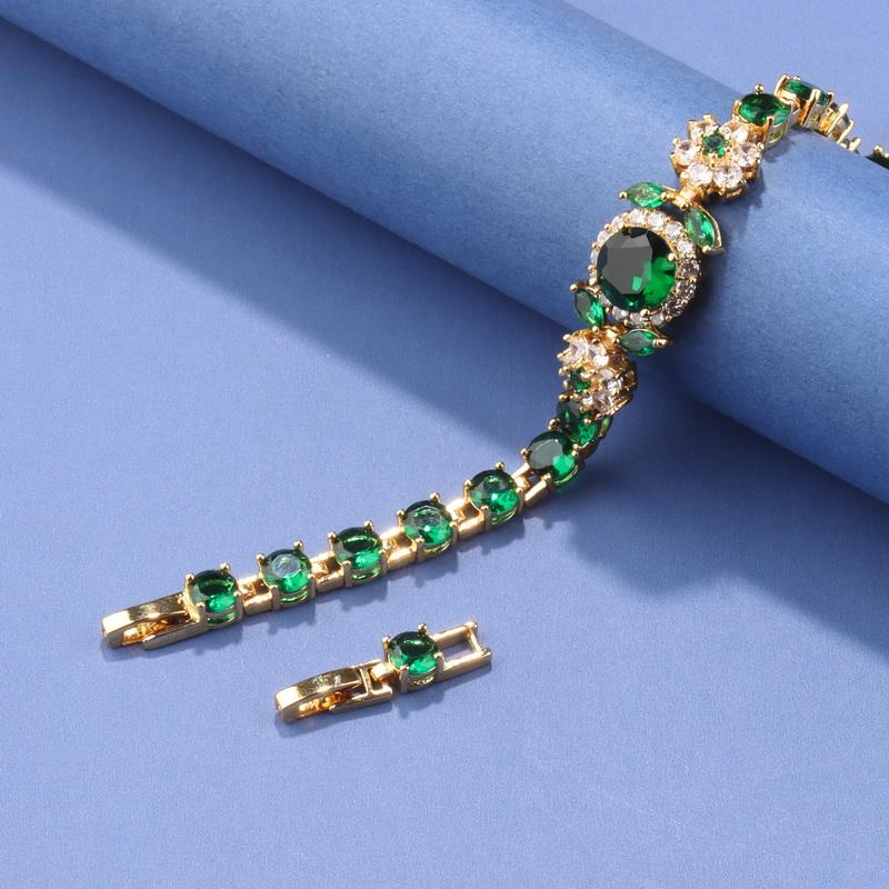 

Элегантные женские шармы с цирконом 12 цветов, итальянский браслет, позолоченные, роскошные свадебные ювелирные аксессуары