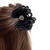 Charm Butterfly Hairpin Polkas Dots Meshes Hair Clip Multipurpose Hair Clamp for Women and Girls