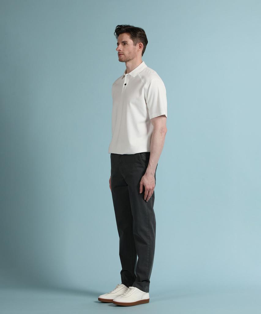 PANICALE Charcoal Basic Cotton Chino Pants
