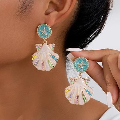 Shell Pendant Women's Earrings