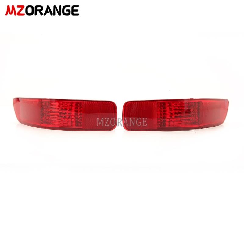 Hinten Bumper Licht Bremse Zurück Nebel Reflektor Lampe Abdeckung Für Mitsubishi Outlander EX 2007-2012 Keine Glühbirne Auto Zubehör