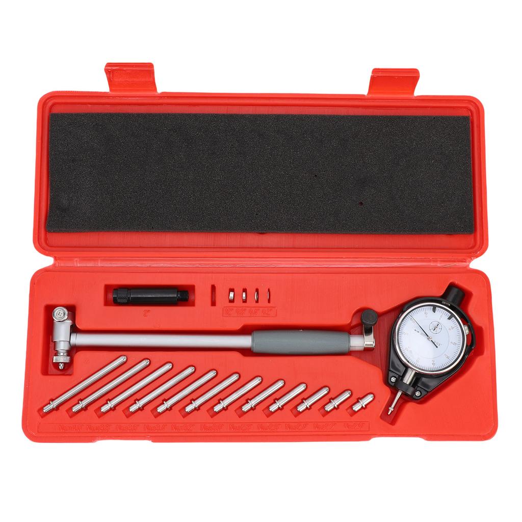 Dial Bore Gauge 2 6in 0.001in Accuracy Engine Hole Cylinder Measurement Gage for Bore Measure Cylinder Tool Kit