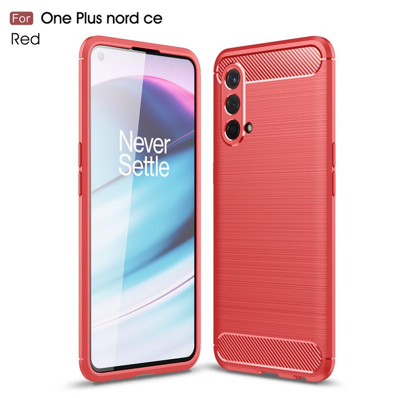

Oneplus Nord CE 5G Case Carbon Fiber Protection Armor Soft Silicone TPU Back Cover Phone Case for Oneplus Nord CE NordCE EB2103 Oneplus Nord CE