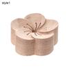 1Pc Diffused Wood Aroma Essential Oil Diffuser Essential Oil For Sleep Flower Shape Wooden Essential Oil Aromatherapy Car Supply