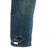 OSHKOSH 50s 60s Vintage Triangle Tag Denim Overall Blue Union Ticket Women Used