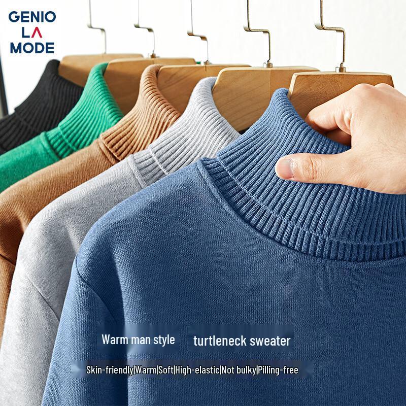 

Men s Turtleneck Knit Sweater 3XL