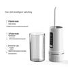 Cross-Mirror Mini Smart Electric Water Flosser - Portable Home Teeth Cleaner for Gaps