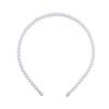 White Faux Pearl Hairbands Vintage Wedding Party Bridal Hair Hoop Pearl Headbands for Women Girls